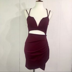 Windsor Maroon Dress